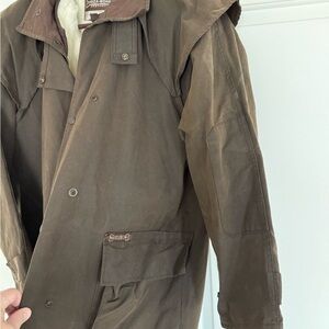 DrizA-Bone Brown Men's Military Field Jacket